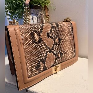 Inc International Concepts Ajae Small Snake Shoulder Bag Created For Macys EUC